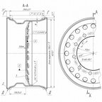 Колесный диск 11,75х22,5 167.9911.00.3101012-04