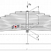 Задняя рессора Прицеп 9385 13-листовая